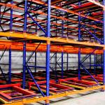 High Capacity Boltless Push Back Pallet Rack for sale