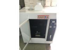 China Material Burning Horizontal Flammability Tester , 220v Needle Flame Test Apparatus supplier