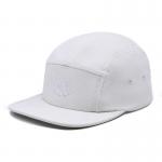 5-panel flat brim hat with fashionable sun shading and adjustable sports hat for summer for sale
