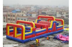 China Large Scale Extreme Inflatable Obstacle Challenges Playground supplier