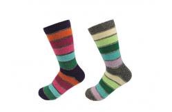 China Breathable Anti - Bacterial Thermal Wool Socks For Children Make To Order supplier