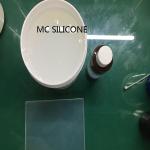 Fabric Coating Silicone Transparent RTV2 Liquid Silicone Rubber For Textile Coating for sale