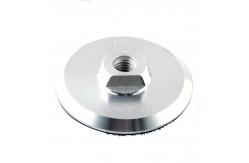 China Aluminum Velcro Backing Pads Plug For Grinder Machine supplier