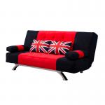 Living Room Upholstered Sectional Sleeper Sofa With 2 Pillows for sale
