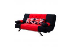 China Living Room Upholstered Sectional Sleeper Sofa With 2 Pillows supplier