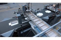 China 300g/M2 Rigid Box Making Machine 7mm Edge Folding Depth supplier