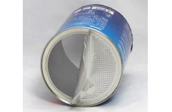 China 300 # D - shaped Airproof Aluminium Foil Lid / Peel Off Easy Open End supplier