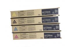 China Ricoh MPC3503CMYK copier toner kit usded for MPC3003 with Black printing box supplier