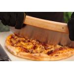 Sharp Rocker Blade BBQ Tools Rocking Pizza Cutter Stainless Steel Cutting Blade