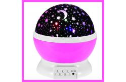 China 13x13x14cm Starry LED Projector Night Light With 360 Rotation supplier
