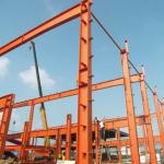 Customizable Prefabricated Steel Workshops H Section Industrial for sale