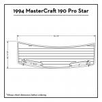 Drop Stitch Swim Platform Pads