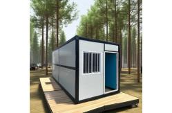 China Customizable Folding Container House With Steel Structure And EPS Sandwich Panel supplier