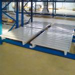Heavy Duty Steel Pallet Warehouse Galvanized Pallet Stacking Racks