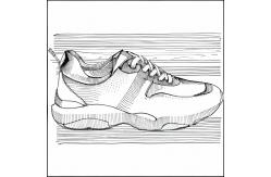 China Light Weight Custom Running Shoes Mesh Four Seasons Rubber supplier