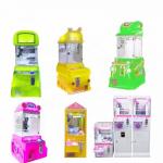 Small Dolls Vending Mini Toy Claw Machine 30KG Metal Acrylic Coin Operated Arcade Games for sale