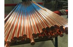 China 99.9% Purity Customized Straight Copper Bars / Rod  C11000 C10200 supplier