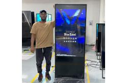 China 4K LCD Advertising Touch Screen Kiosk Floor Stand Digital Signage Display supplier
