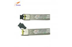 China 1550nm/1310nm 3KM SC Single Mode Optical Transceiver 1.25G supplier