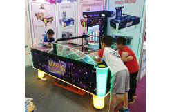 China Coin Operated Lottery Game Machine Arcade Air Hockey Table Customized 220*140*170cm supplier