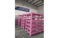 China Wire mesh container used in storing goods in warehouse supplier