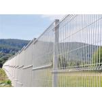 Low Carbon Steel 3d Welded Wire Fence 50x150mm Hot Dipped Galvanized for sale