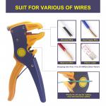 Electrical Practical Crimper Wire Stripper , Multipurpose Cable Stripper Cutter