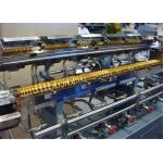 PLC Control Twin Screw Extruder , PVC Plastic Pipe / Profile / Board Extrusion Machine for sale