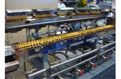 China PLC Control Twin Screw Extruder , PVC Plastic Pipe / Profile / Board Extrusion Machine supplier