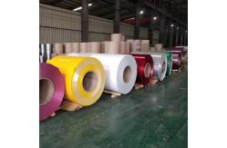 China 3003 H24 PE / PVDF Pre Painted Aluminium Coil For Gutter supplier