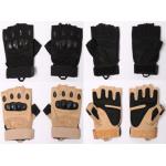 Military Paintball Half Finger Shooting Gloves For Protection Customized Logo for sale