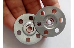 China 36mm Metal Fixing Discs Washer Used To Fasten Tile Backer Boards supplier