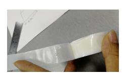 China Removable Polyurethane Silicone 3R GEL Protective Tape 0.5mm Applied To Any Surface supplier