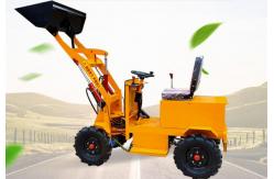 China 4 Wheel Drive Electric Compact Loader For Docks supplier