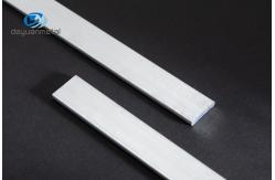 China 6063 Aluminium Flat Profile 5mm Extruded Rectangular 160Mpa Tensile supplier