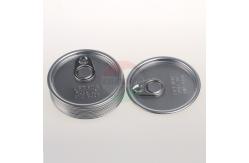 China Aluminium Ring Pull Easy Open Can Lid Clear / Blue / Green Customized supplier
