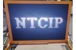China EN12966 P16 RGB LED VMS Signs High Brightness Outdoor Traffic Screen supplier