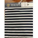 Anti-Pilling And  Elastic Cozy ​Quick Drying Striped Material Fabric For T-Shirt for sale