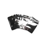 Smell Proof Food Grade Packaging Bag Three Side Seal Pouch Matte With Zipper