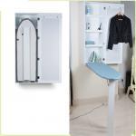 Apartment W40*D18*H120 Four Shelves Wall Mounted Ironing Cabinet for sale
