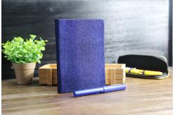 China Purple Velvet Cover Personal Journal Notebook , Middle Size Custom Pocket Notebooks supplier