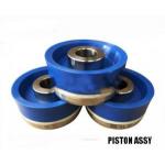 Mission Drilling Rig Mud Pump Parts Blue Lightning Urethane Bonded Piston Assy for sale