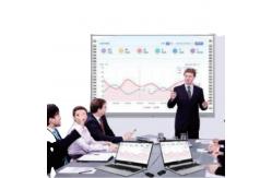 China 63 Inch Interactive Whiteboard Infrared Touch Smart Board For training / teaching supplier