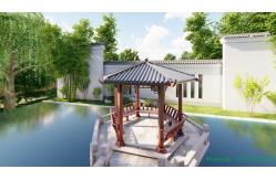 China Customizable Sturdy Aluminum Pavilion Combining Traditional And Modern Elements supplier