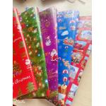 Popular Design Gift Wrap Paper Roll Size 50cm*70cm Christmas Design for sale