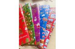 China Popular Design Gift Wrap Paper Roll Size 50cm*70cm Christmas Design supplier