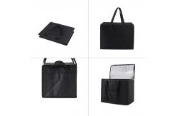 China Black Refrigerated Insulation Cooler Bag Cold With EPE Foil supplier