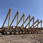 Custom 30m Long Reach Excavator Boom Arm For 30-50 Ton Machines Extension Arm for sale