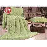 Decorative Long Haired Plush Fur Blanket Shaggy Soft Fuzzy Microfiber For Twin for sale
