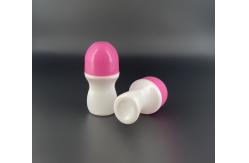 China Mini 20ml Plastic Empty Roll On Bottle Hot Stamping supplier